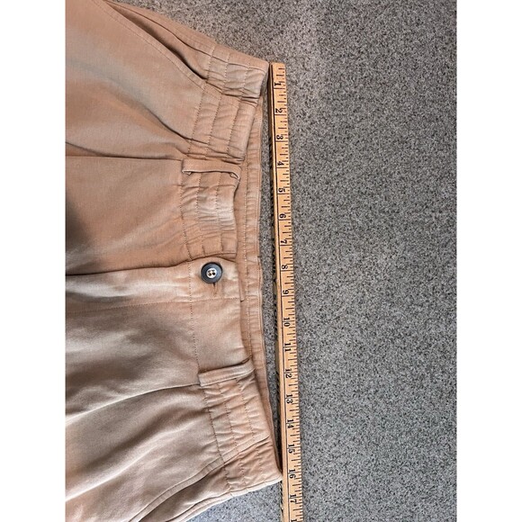 YoungLA Pants Mens Brown Beige Drawstring Joggers Sweatpants 34L - Picture 3 of 12